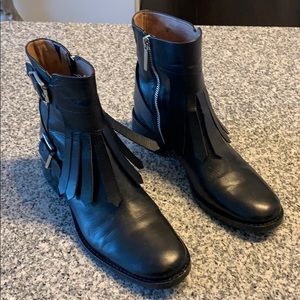 Donald Pliner Zaria motorcycle boots